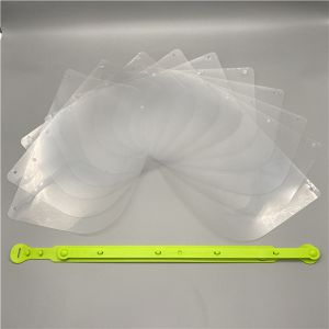 Dental Disposable Plastic Face Shield , Safety Medical Anti Fog Face Shield