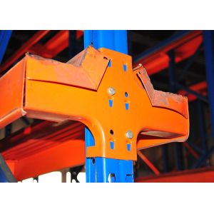 Steel Q235 Drive In Pallet Racking Custom Industrial Rack Shelving