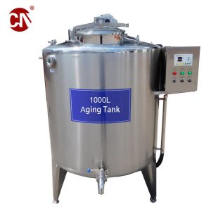 1000L-5000L SUS304 Ice Cream Aging Tanks with Customized Request and Mixing Tank