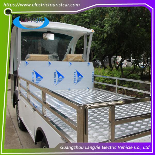 2 Seats Electric Transportation AC Motor Small Electric Utility Vehicles For Park Airport