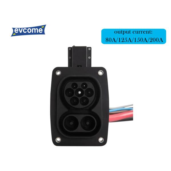 Buy EVCOME Ev Charger Connector CCS2 Socket (80A 125A 150A 200A )  Without Cable OEM ODM CE UKCA ROHS at wholesale prices