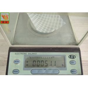 Plastic Resin Infusion Mesh White Color , HDPE Plastic Diamond Mesh Roll