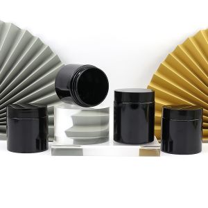 Customizable Colors Plastic Cosmetic Jar with Wide-mouth Design and Leak-proof