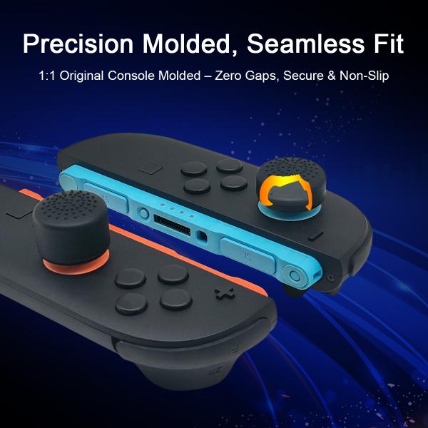 3D Anti-Slip 6 in 1 High low Combos Silicone Thumbstick Grip Joystick Caps for Nintendo Switch 2