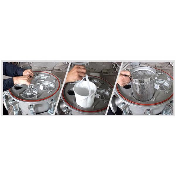 Beer precision cjc 10 inch ss316 316l single or multi cartridges steam stainless steel water filter housing for commerci