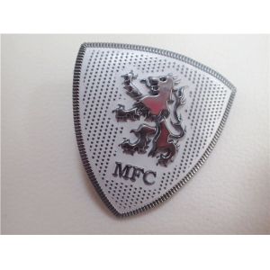 Embossed Silver TPU 0.7mm Custom Clothing Patches