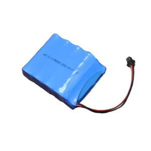 Blue Lightweight Flashlight Battery Pack Li - Ion 5400mAh 11.1V