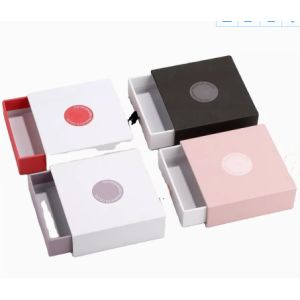 Pantone Ring Jewelry Packaging Box Kraft Varnish Paper Gift Box