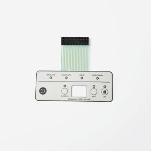 Dustproof Waterproof Flexible Membrane Switches With LED LGF Light