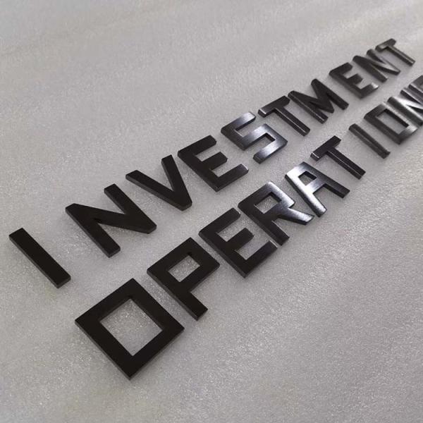 Buy Advertising 3d Metal Custom Aluminum Sign Letters Anti Rust at wholesale prices