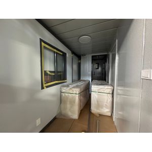 Top Roof Water Proof Transitional Design Style Sea Containerized Houses with