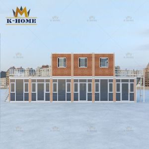 Two - Story Prefab House Portable Construction Office