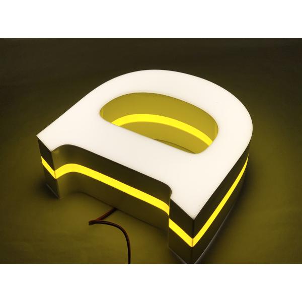 Easy Bent 3D Side Pass Light Strips Skyscraper Shop Sign Material With LED
