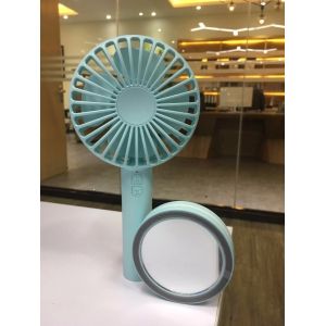 Portable USB Rechargeable Handy Fan 2000mAh 4 Vane Mini Rechargeable Fan
