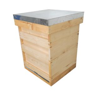 Crown Board National Bee Hive 3 Layers 11 Frame With Metal Roof