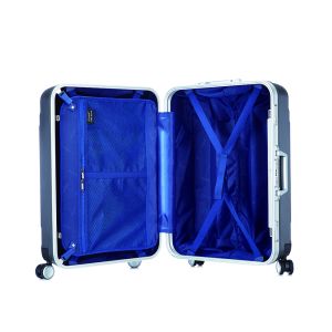 Business Suitcase Code Lock Trolley Luggage with Spinner Wheels Carry-on