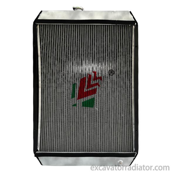 Jianghuai JAC1024 Bus Radiator Cooler Assembly Aluminum Passenger Car Engine Cooling System Water Tank Silver Color