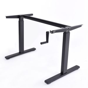 Custom Black Manual Height Adjustable Lifting Tea Desk Wooden Coffee Table for