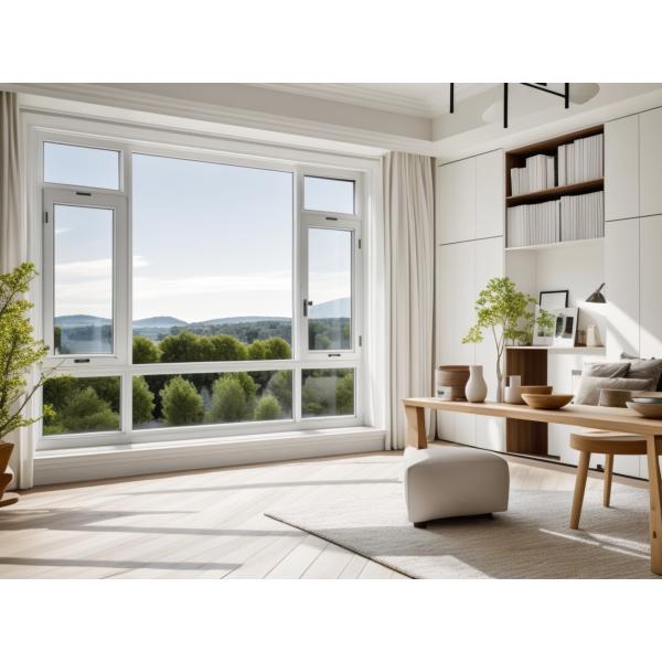 Buy Dustproof Side Hung Aluminium Windows / Tempered Glass Casement Window at wholesale prices