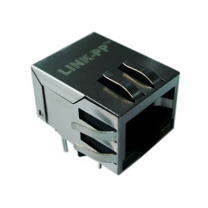 LPJ0017AFNL , Green LED RJ45 Modular Jack Integrated Magnetics Connector