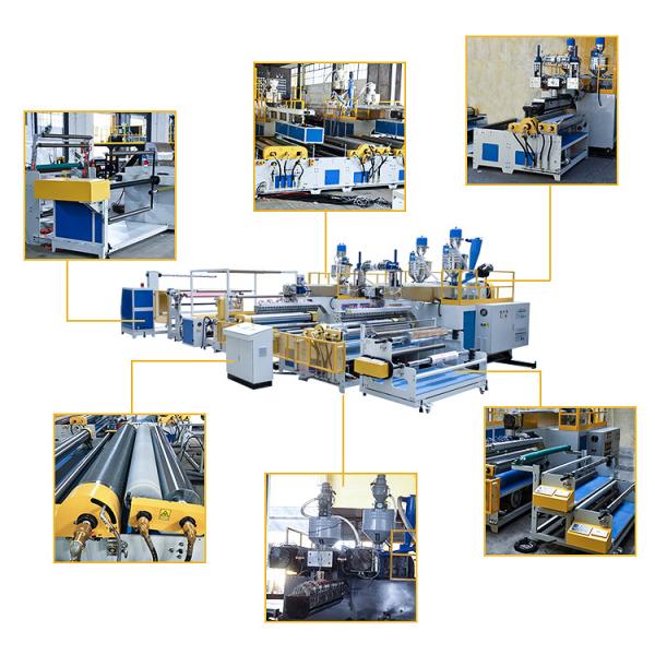 air cushion bubble film packing extruder machine air bubble film wrap making production line