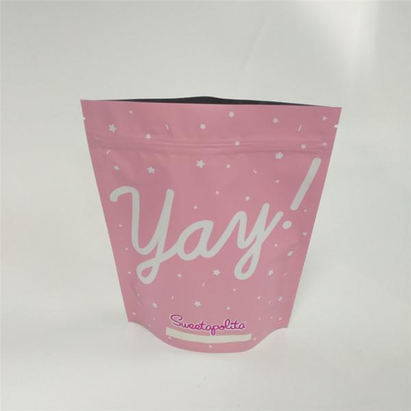 Buy MOPP Metalized Aluminium Foil  Bags Matte Frosted Printing at wholesale prices