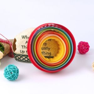 Round Cookie Cutter Set Multi-size Fondant Cutter Two-sided Biscuit Fruit Cutter