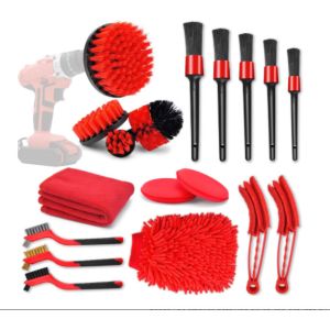 18 Pcs Car Cleaning Tools Kit with Car Detailing Brush Set,Auto Detailing Car