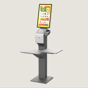 Payment Restaurant Self Service Ordering Kiosk Sensitive QR Code Scanner