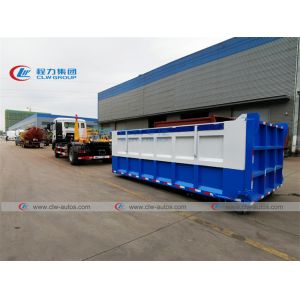 Sinotruk 10t Hook Lift Garbage Truck With Hydraulic Tipping Box