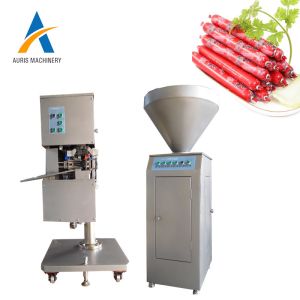 Ham Commercial Sausage Stuffer Machine Double Clipper Sausage Filler Machine