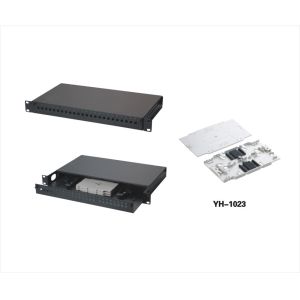 24 Port Fiber Optic Patch Panel Distribution Panel YH1005
