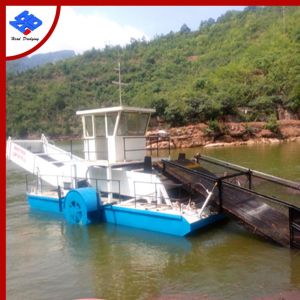 Height 2.5m Trash Skimmer Machines Paddle Wheel Propeller