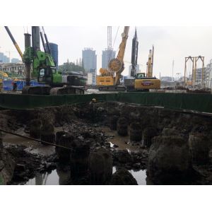 Small Tysim Pile Drilling Equipment Depth 26m High Stability