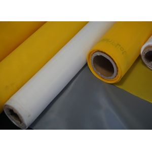 Plain Weave High Tension Polyester Wire Printing Mesh Screen Roll 43T-80Y White