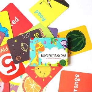Eco Friendly Educational Custom Flash Card Early Learning Flash Cards For