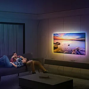 Smart TV LED Strip Lights HDMI Sync Box With WIFI BLE Control And Dynamic Color