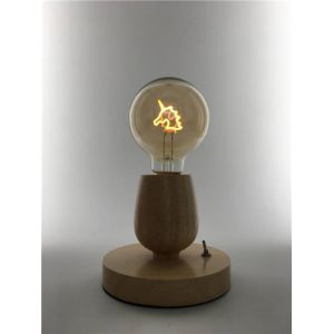 Ceiling lamp COB 125mm E27 4w Led Filament Bulb