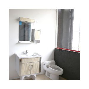 China Vanity New European Modern Design Pvc Bathroom Cabinet on sale