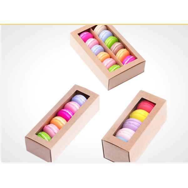 Buy Customized High Quality 12 Macaron up and Bottom Cover Packaging Box at wholesale prices