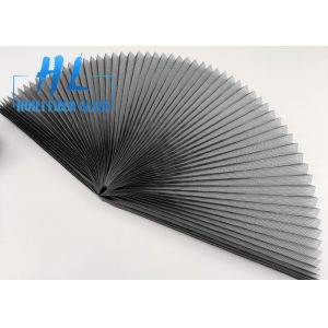 0.35mm Thickness Plisse Insect Screen Uv Resistance