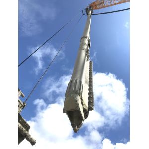 1.2m3 Electric Bottom Feed Vibroflot 300kN 6 Bar Ground Improvement Equipment