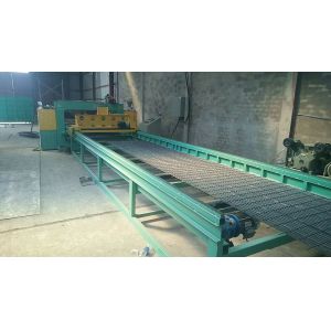 PLC Mitsubishi 1200mm Steel Grating Welding Machine