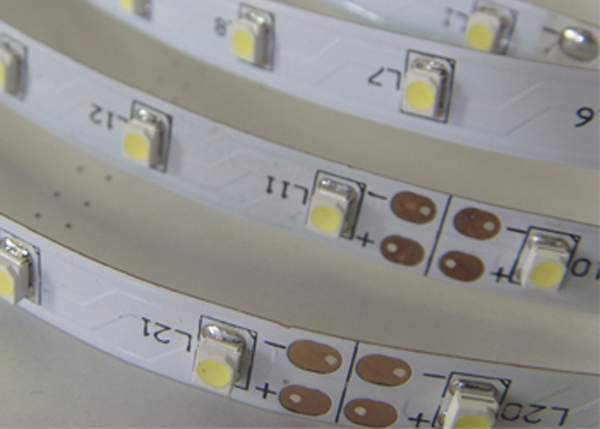 Waterproof IP 20 White Color RGB LED Strip Lights SMD 3825 120 LEDs CRI 90 CCT
