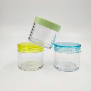 10ml Customizable Plastic Cosmetic Jar with Smooth Surface