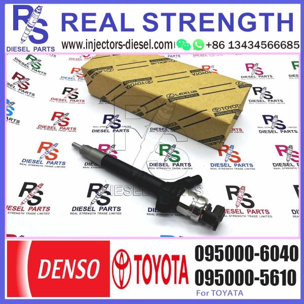 Buy diesel fuel engine injector 095000-6040 23670-0R020 for engine high pressure pump engine injection injector 095000-6040 at wholesale prices