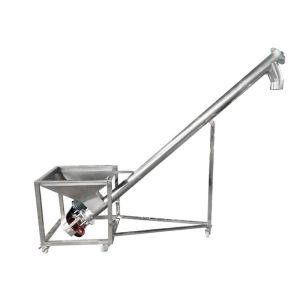 Flexible Screw Auger Feeder For Stainless Steel Powder Conveyor With Custom