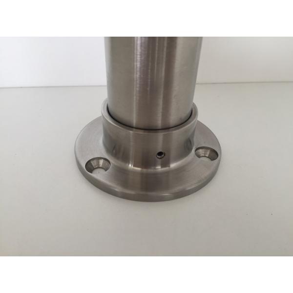 Stainless Steel Balusters Wall Mount Flange Satin Finish Eco Friendly