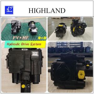 97% Efficiency Cast Iron Hydraulic Motor Pump System Manual Loading