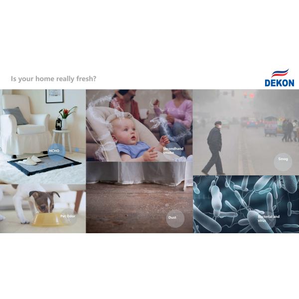 UVC Air Purifier and Air Sterilizer 2 in 1 model DEKON AIR PURILIZER P30A=air purifier and air sterilizer combined unit